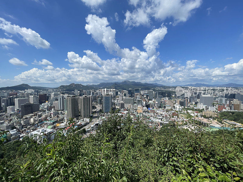 夏季首尔全景