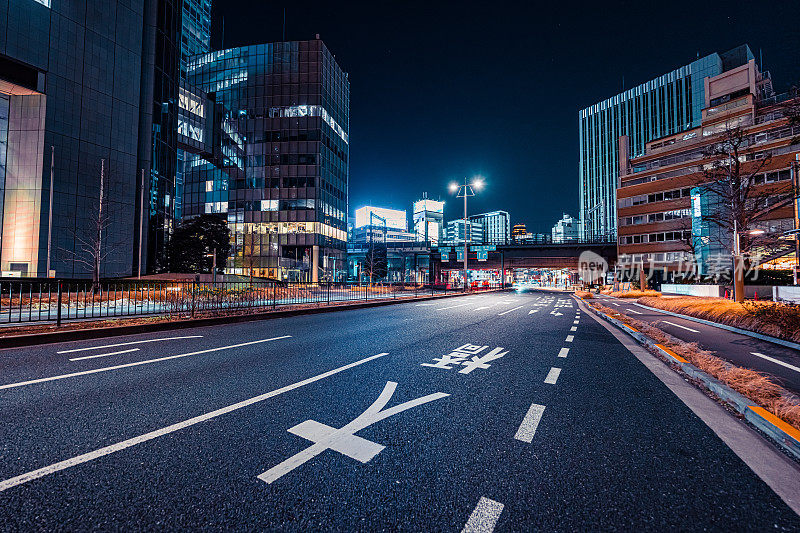 东京盐沼的夜景