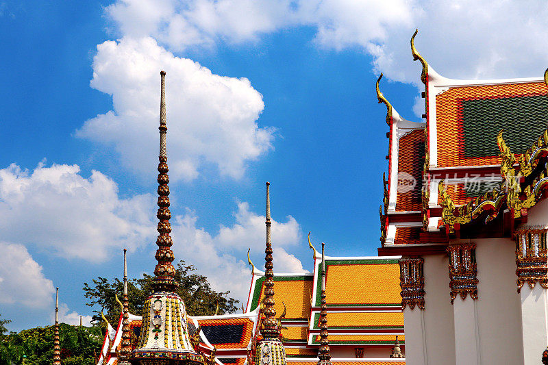 卧佛寺在曼谷，泰国