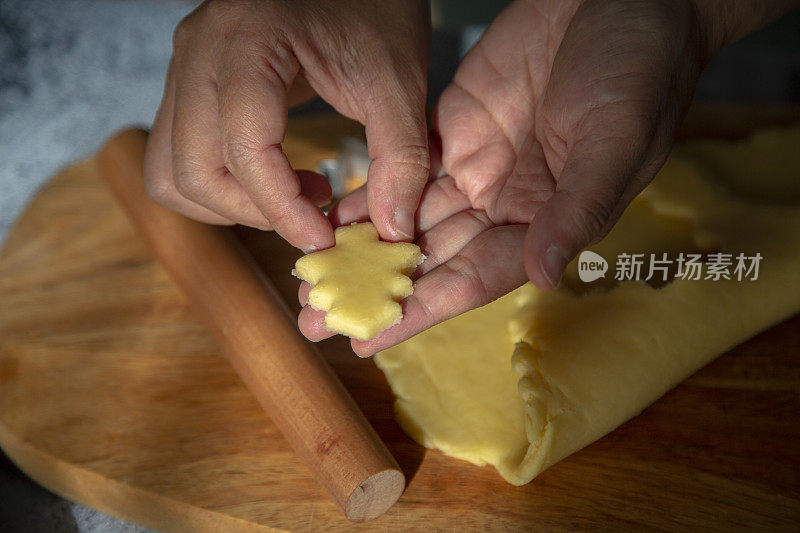 做圣诞饼干