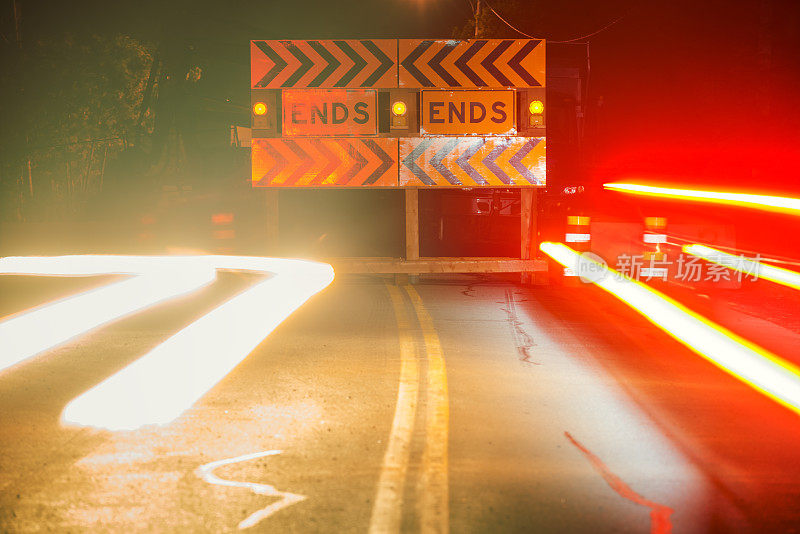 死胡同的道路