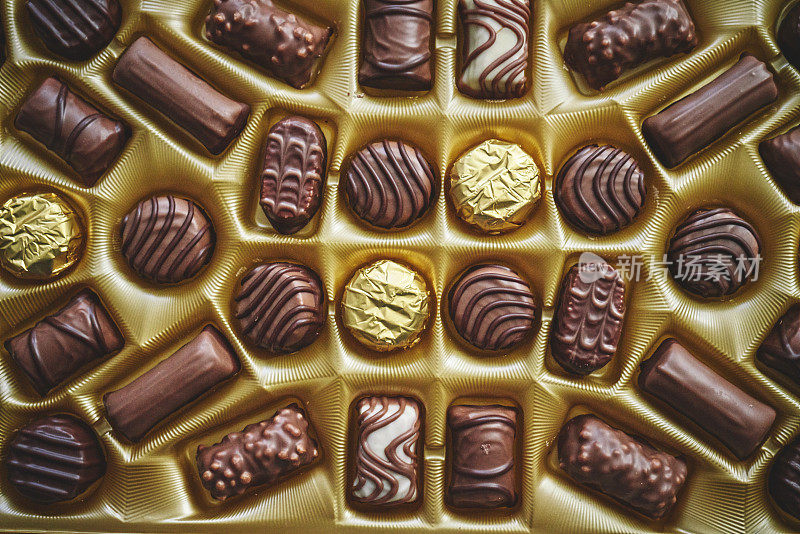 最好的巧克力果仁巧克力盒