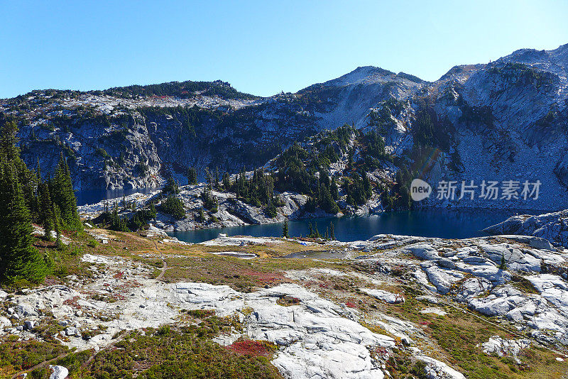 罗宾湖，高山湖荒野