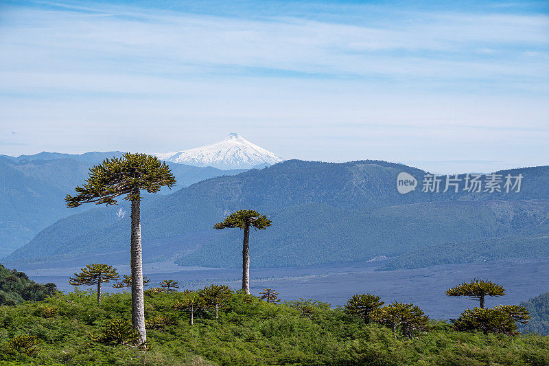 孔吉里奥国家公园的维拉里卡火山