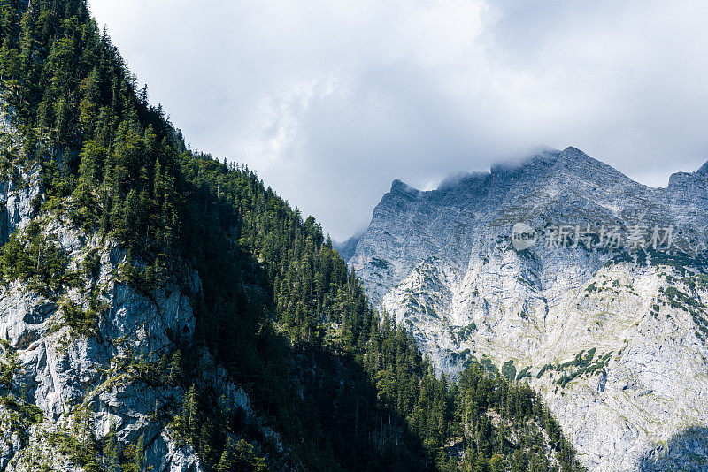 美景Königssee，巴伐利亚