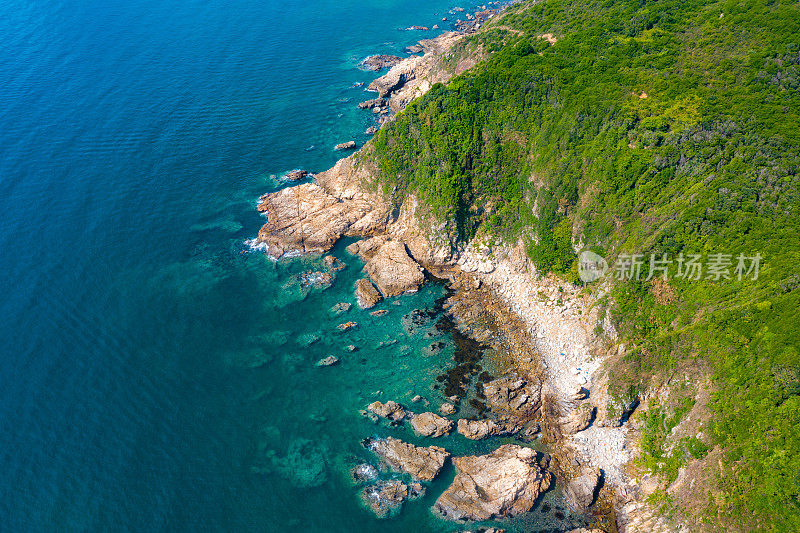 位于西贡的塔门或草岛海景