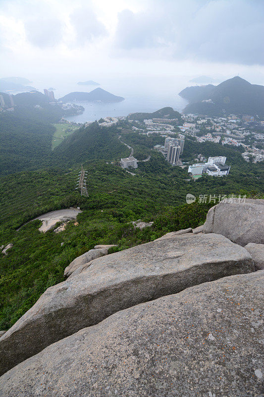 香港尼科尔臣山全景图