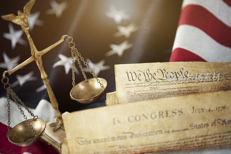 《美国星旗》、《独立宣言》和《美国宪法