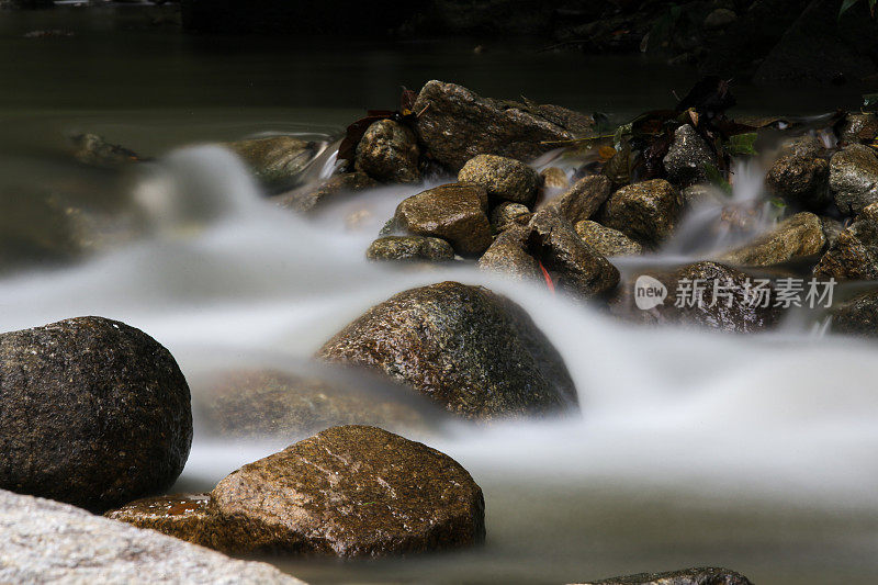 慢动作流水