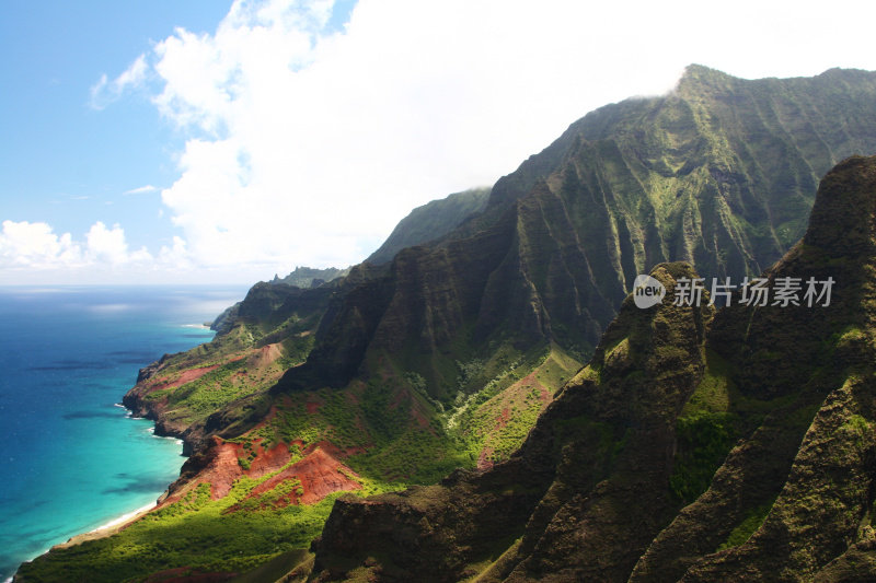 纳帕利海岸-夏威夷考艾岛