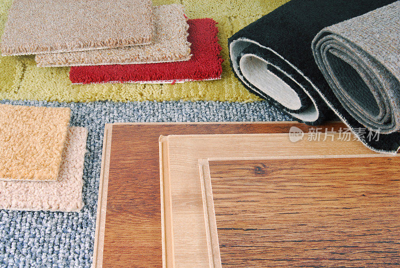 室内地毯和层压材料的选择