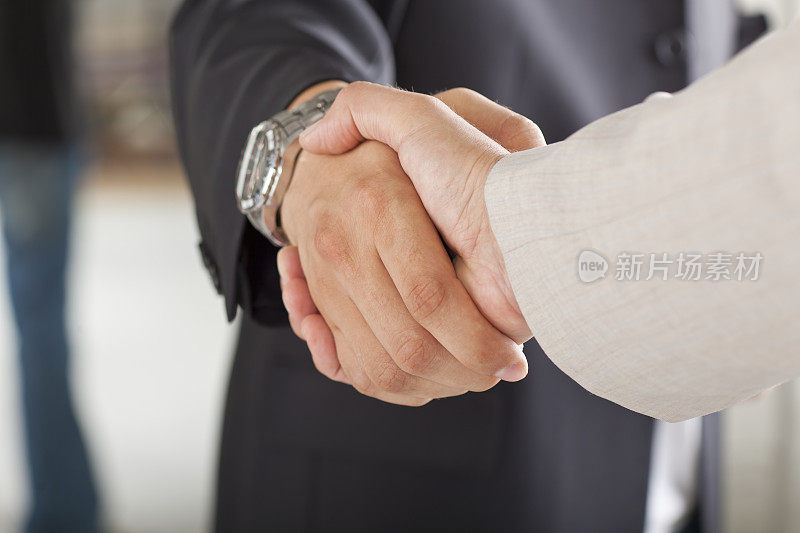 商人握手握手