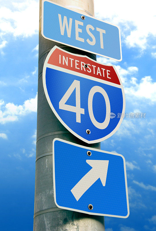 40号州际公路:加利福尼亚州，新墨西哥州，北卡罗来纳州