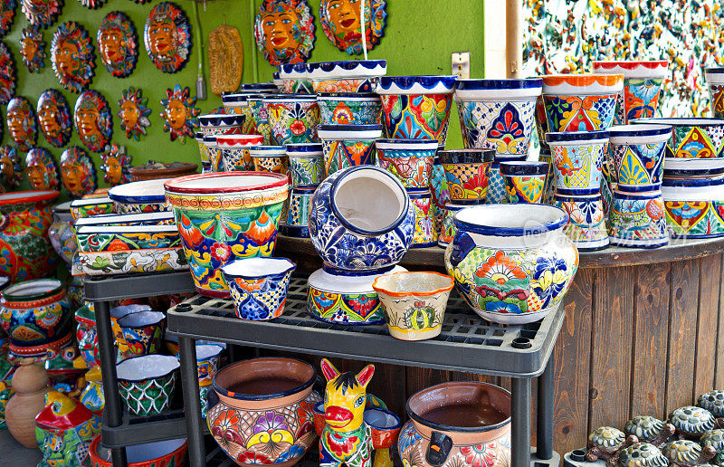 墨西哥陶艺乐园与塔拉维拉锅