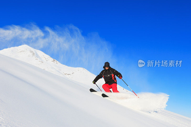 高山滑雪