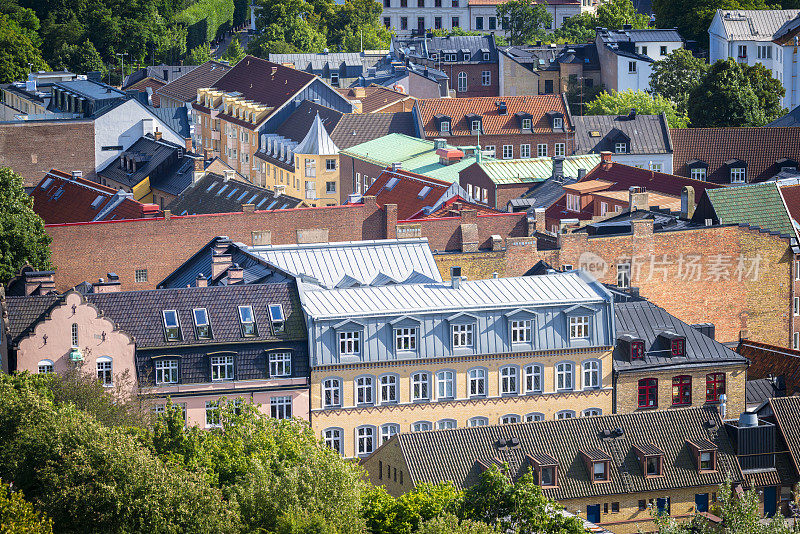 Helsingborg的屋顶