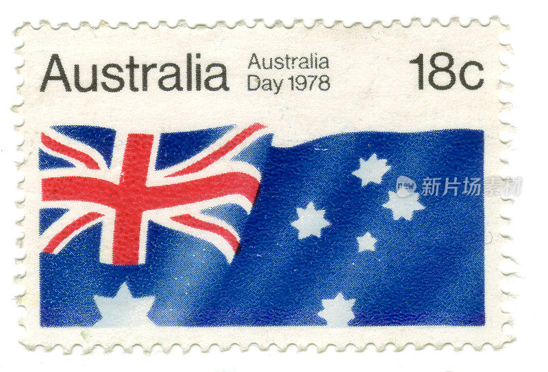 澳洲国旗邮票