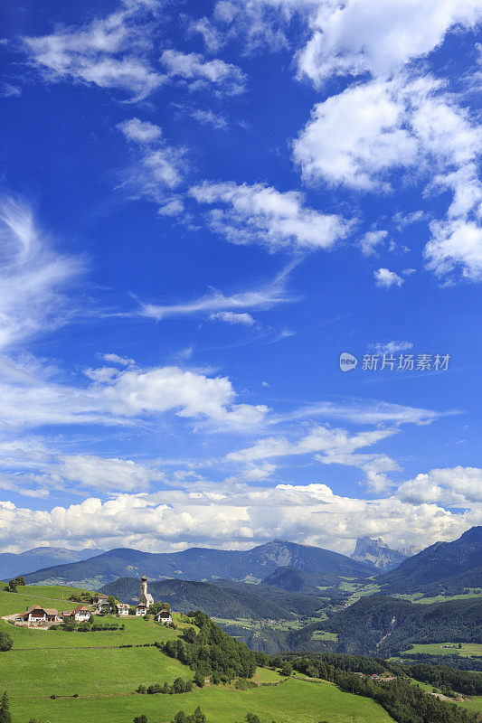 南泰洛的Mittelberg村有白云石