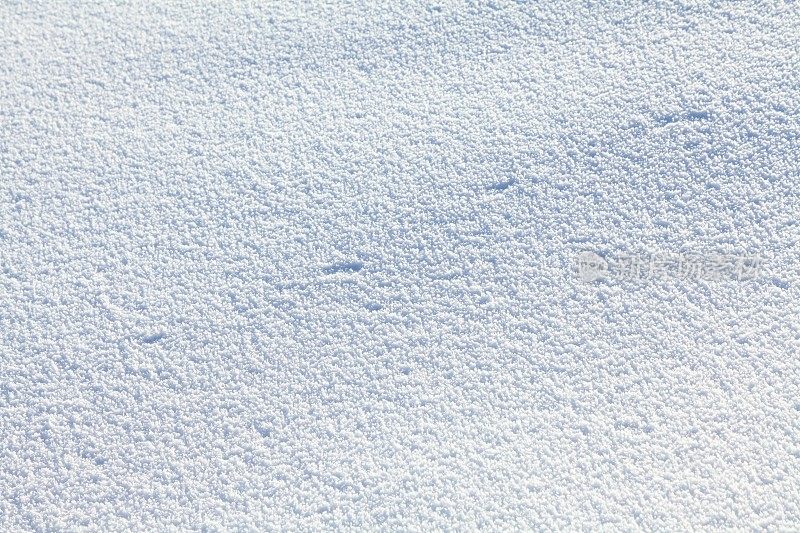 以雪为背景的冬季景观