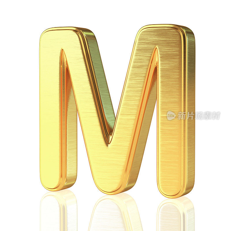 黄金字母M