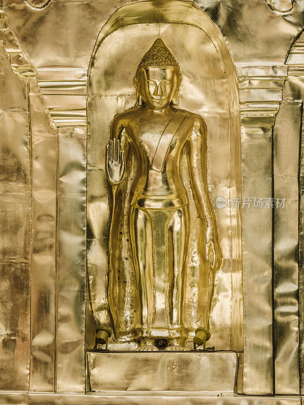 泰国清迈的辛格寺佛像