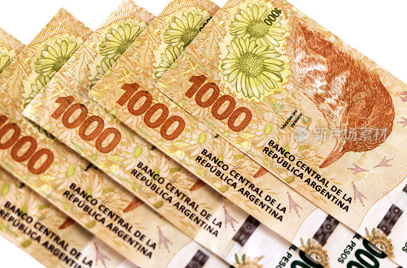 阿根廷1000比索纸币