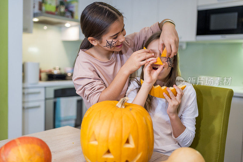 为万圣节做准备