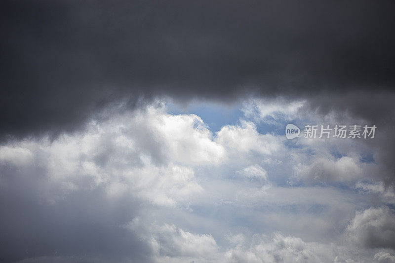 大雨前的天空