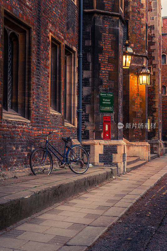 英国剑桥的街景