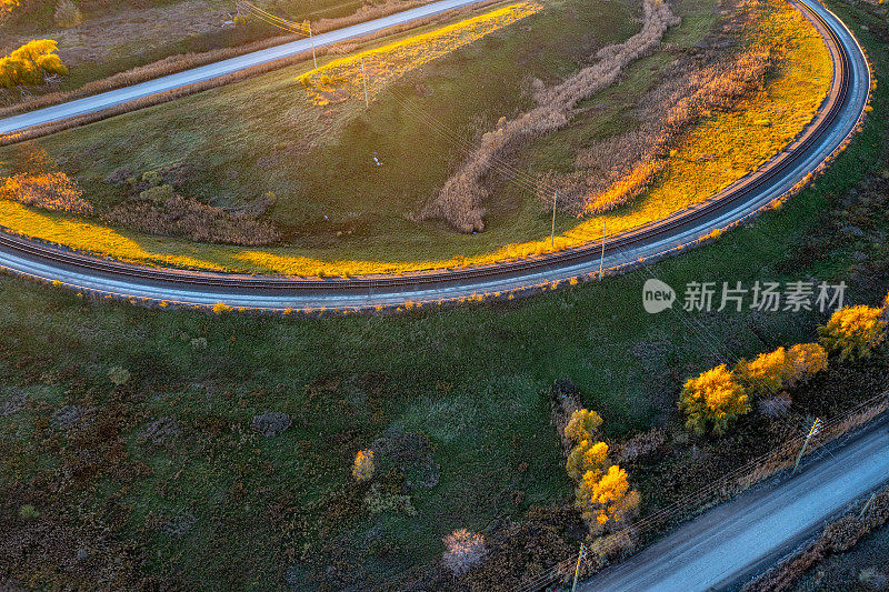 位于加拿大克莱因堡的加拿大太平洋高速公路沃恩多式联运码头