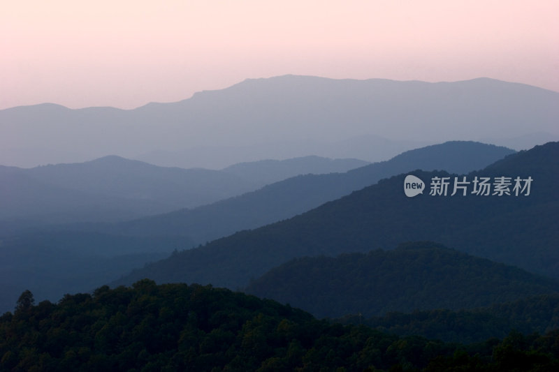 蓝岭山脉