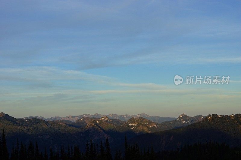 挪威峰值荒野