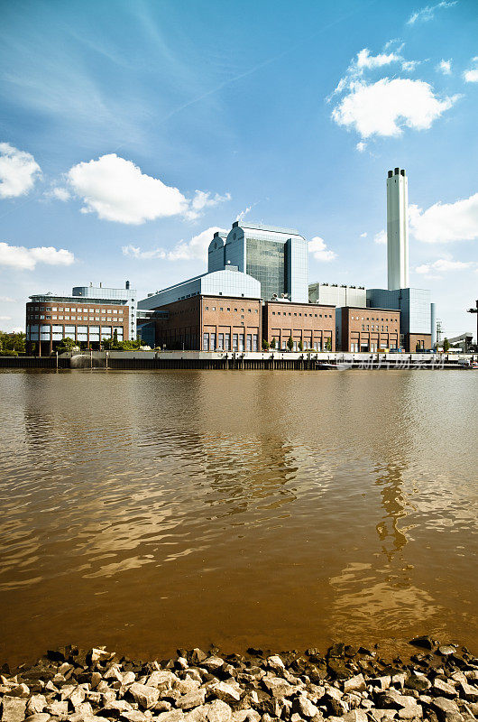 能源工业建筑，汉堡港