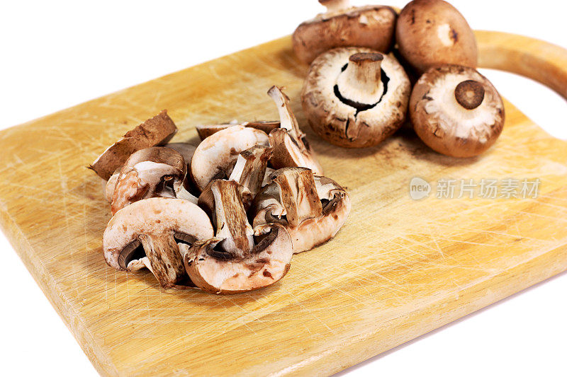 切片蘑菇