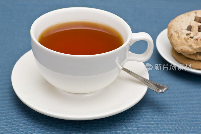 红茶和饼干