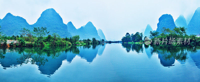 桂林河与峰