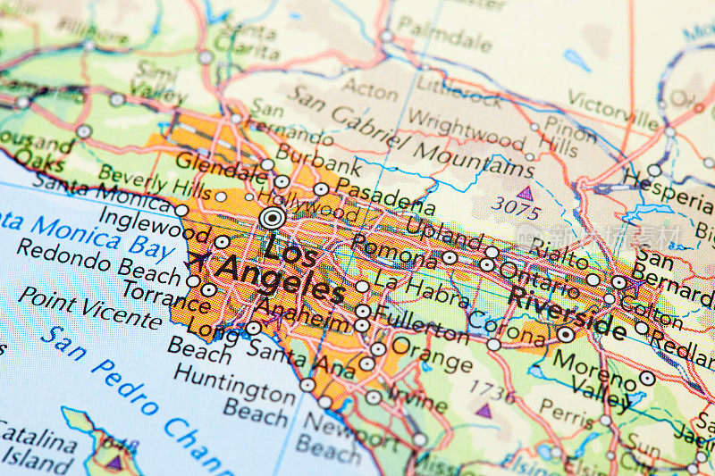 洛杉矶地图
