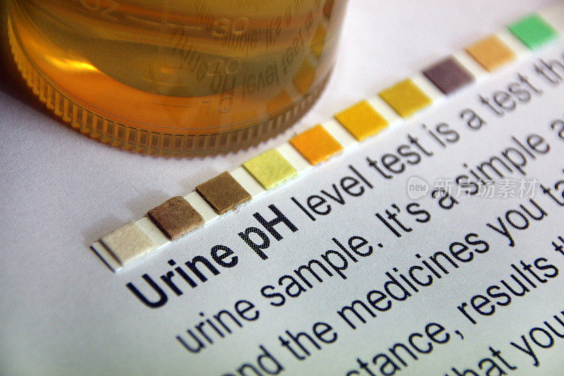尿液pH值测试