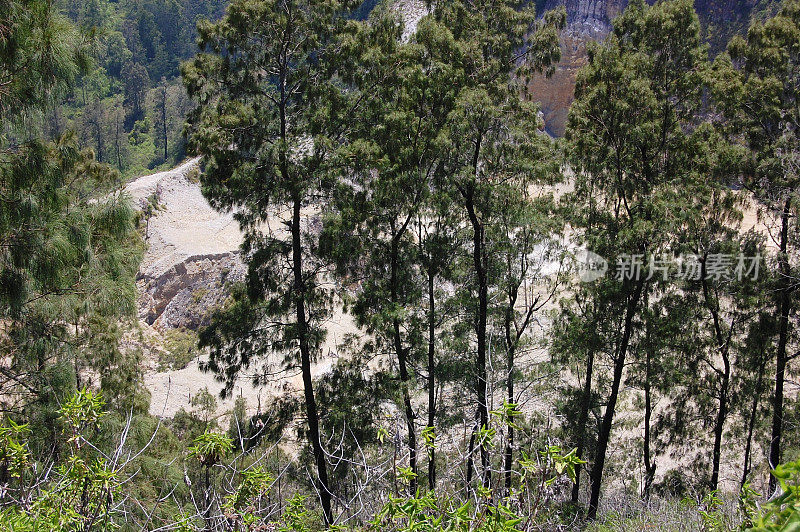 瓦沃穆达火山口，印度尼西亚弗洛雷斯