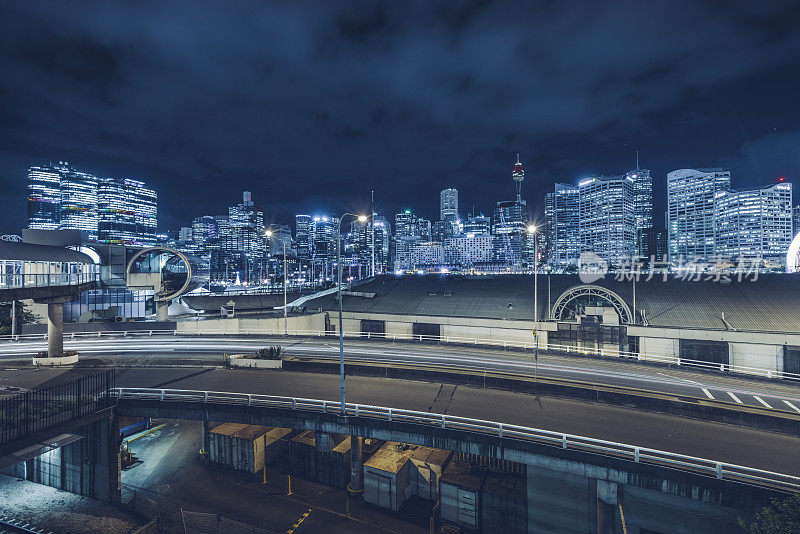 悉尼的夜景