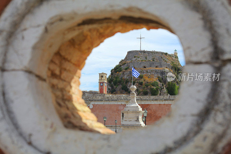 科孚岛的古老要塞