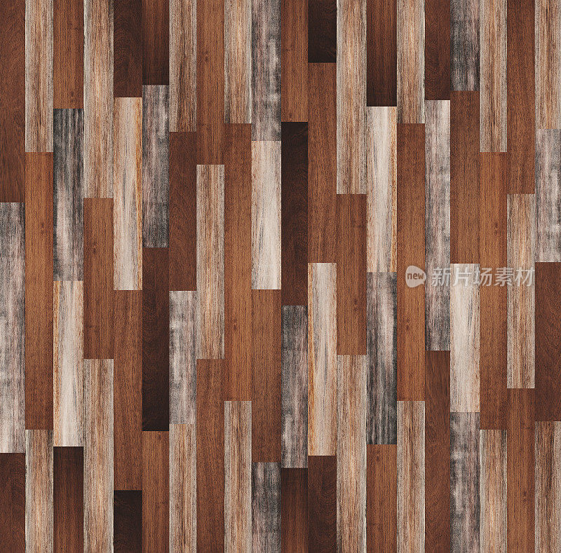 木质纹理背景，无缝木地板