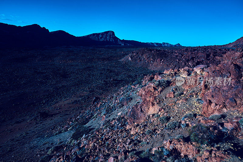 特内里费的火山口区域