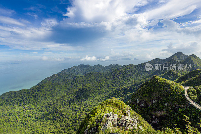 马来西亚兰卡威丛林山脉