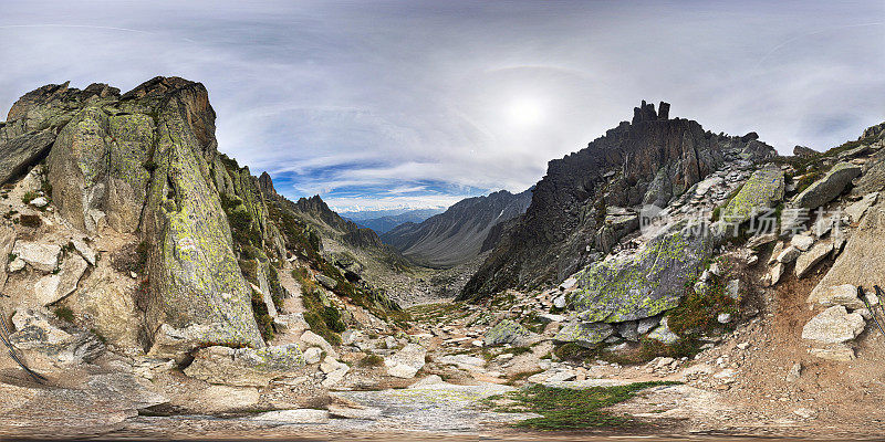 360全景欧洲阿尔卑斯山