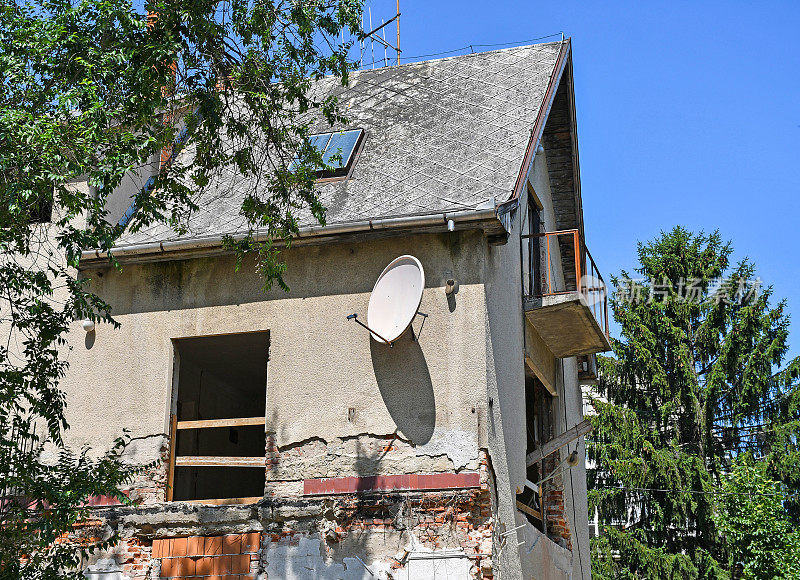 拆除旧建筑