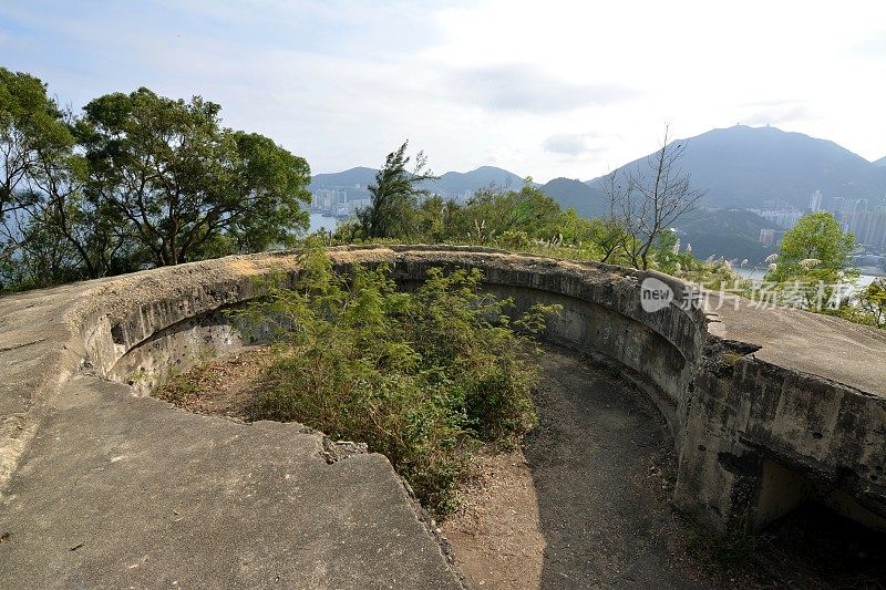 高夫炮台炮坑，魔鬼峰，九龙