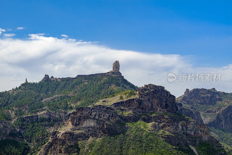 大加那利群岛，加那利群岛-山区景观与罗克努布洛