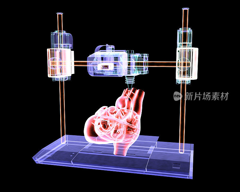 3D心脏打印技术