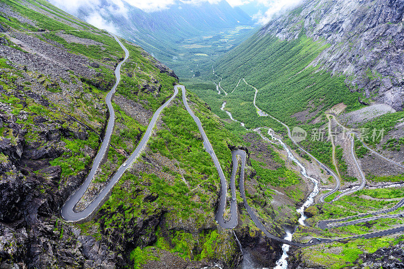 Trollstigen路,挪威